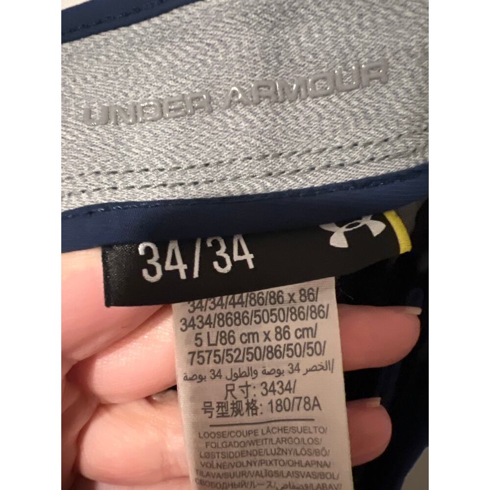 Under Armour, Navy Golf Pants, 34x34, NB47 - Picture 4 of 4